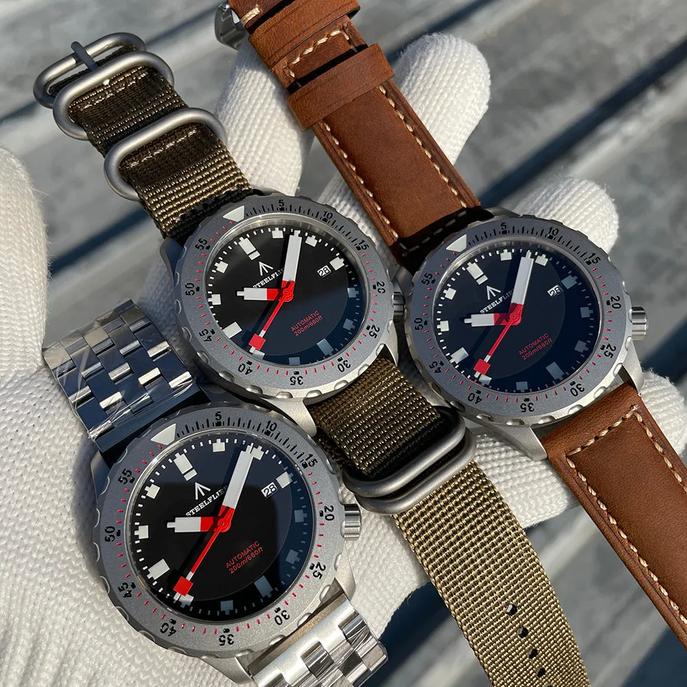 Welcome DealSteelflier SF752 45mm Automatic Men Watch