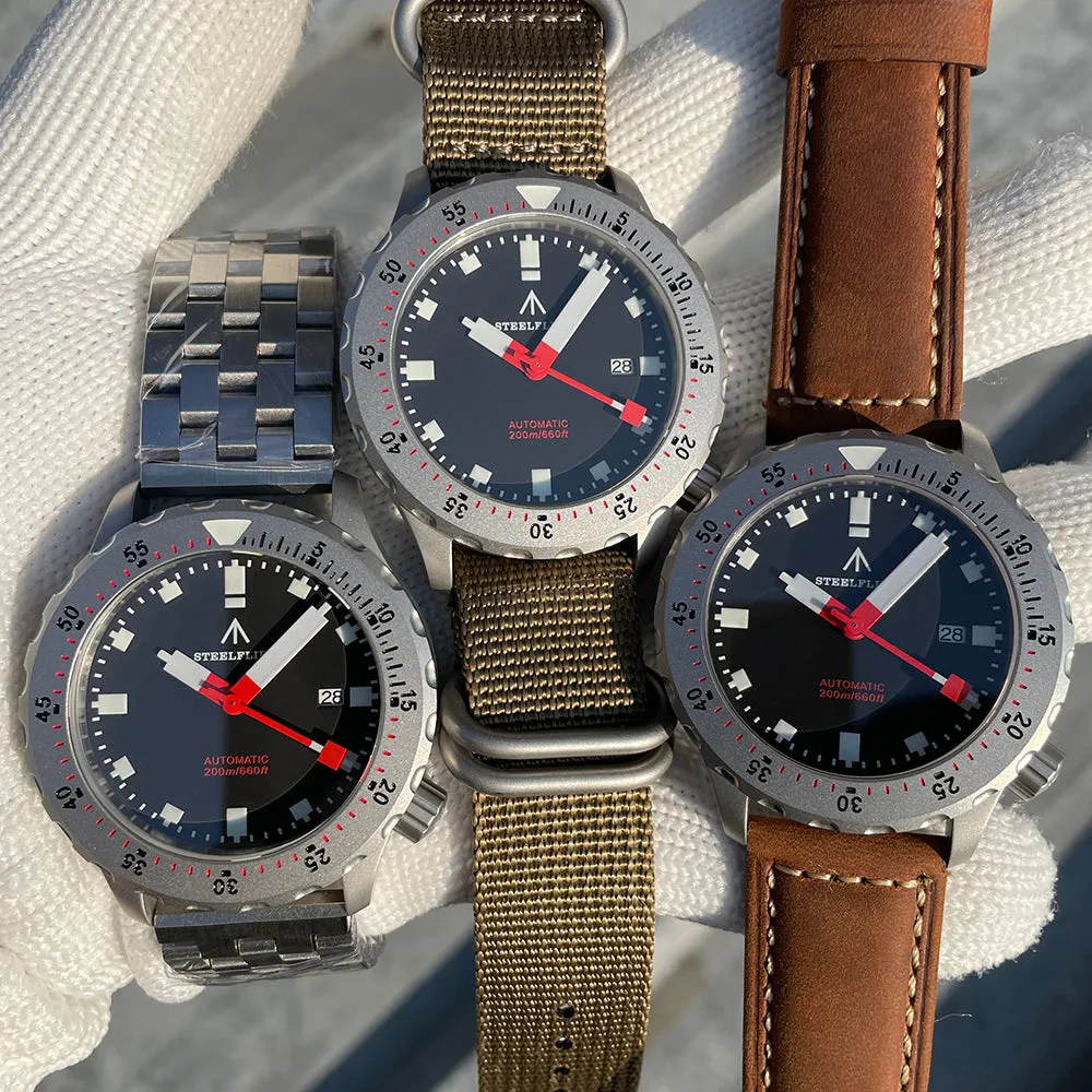 Welcome DealSteelflier SF752 45mm Automatic Men Watch