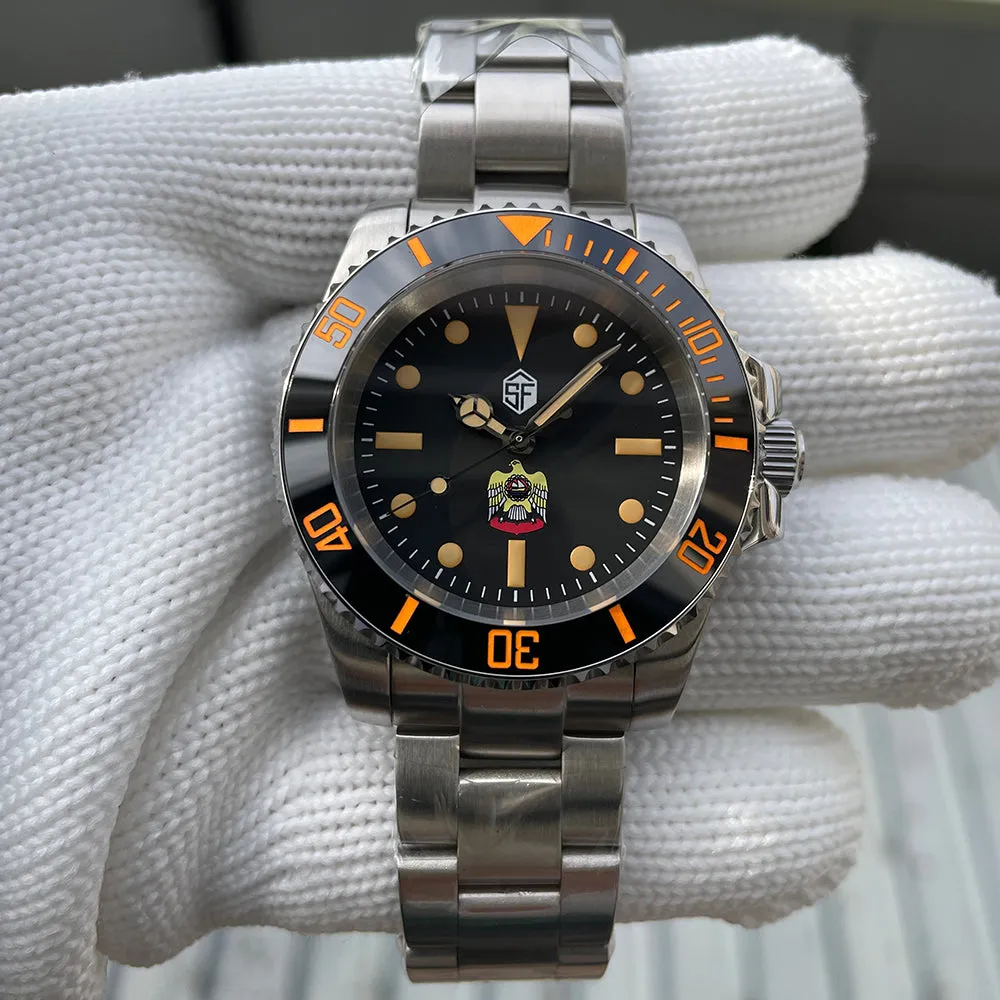 Welcome DealSteelflier SF754VC Orange Sub Automatic Watch V2