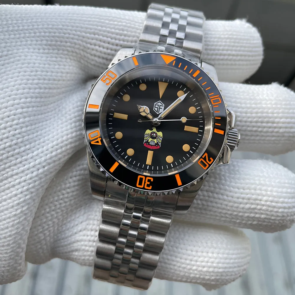 Welcome DealSteelflier SF754VC Orange Sub Automatic Watch V2