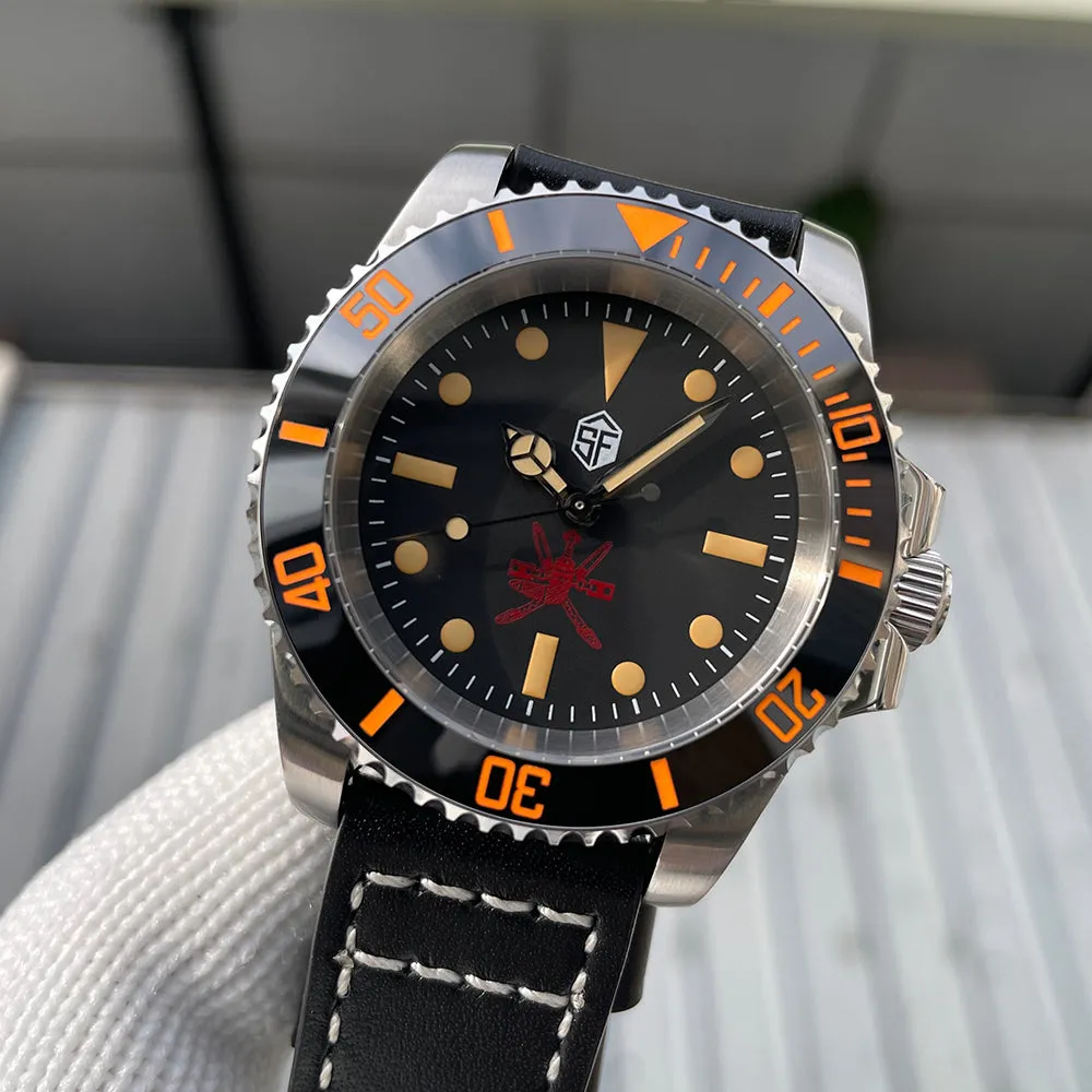 Welcome DealSteelflier SF754VC Orange Sub Automatic Watch V2