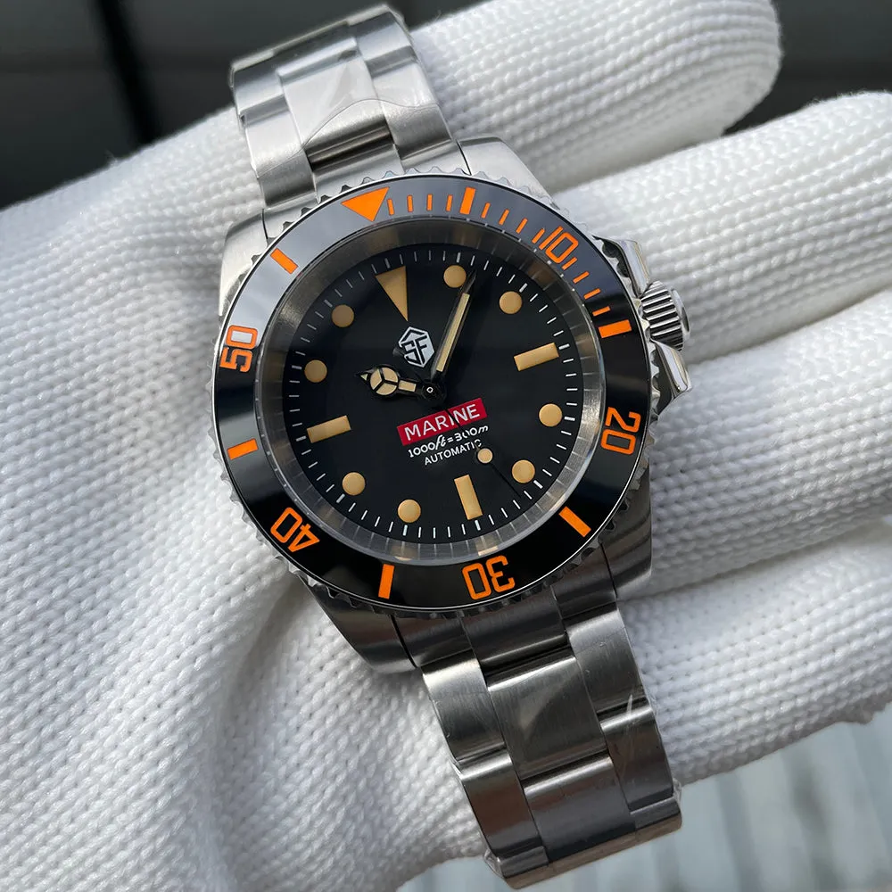 Welcome DealSteelflier SF754VC Orange Sub Automatic Watch V2