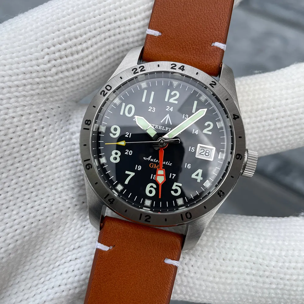 Welcome DealSteelflier SF792 NH34 GMT Automatic Watch