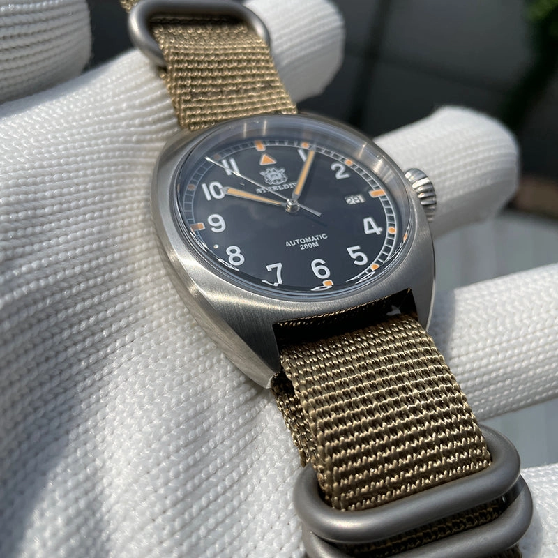 Welcome DealSteeldive SD1907P 40mm W10 Military Automatic Watch