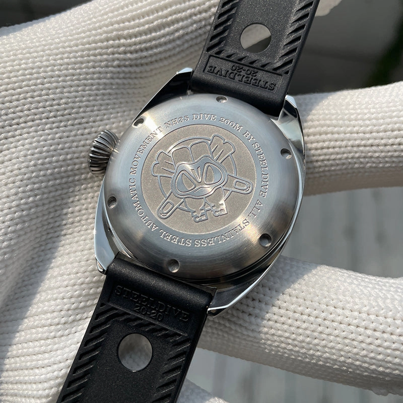 Welcome DealSteeldive SD1907P 40mm W10 Military Automatic Watch