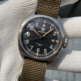 Welcome DealSteeldive SD1907P 40mm W10 Military Automatic Watch 