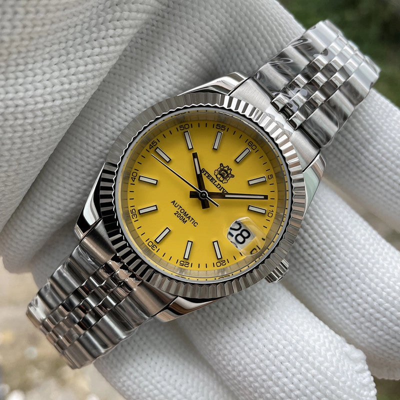 Welcome DealSteeldive SD1933 DJ Homage Men Watches
