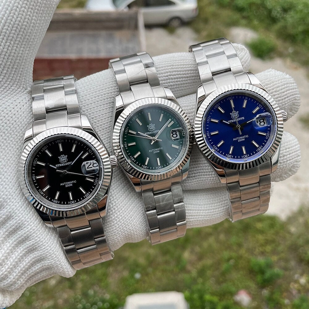 Welcome DealSteeldive SD1933 DJ Homage Men Watches