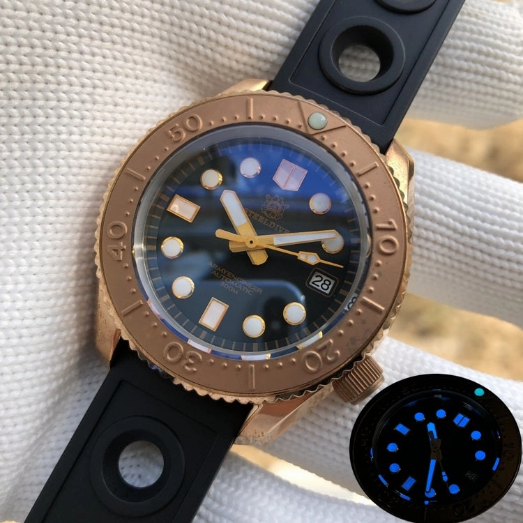 Welcome DealSteeldive SD1968S Bronze MM300 Monobloc Watch