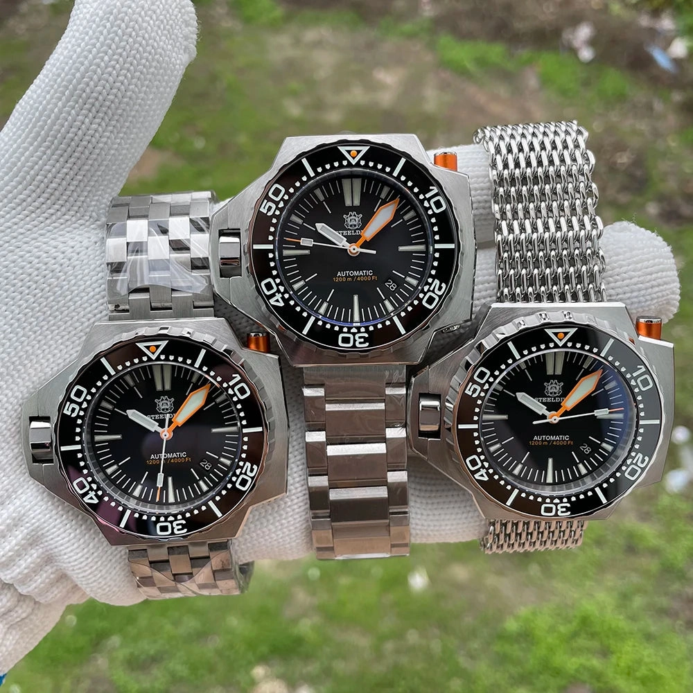Welcome DealSteeldive SD1969 1200m Professional Diver Watch