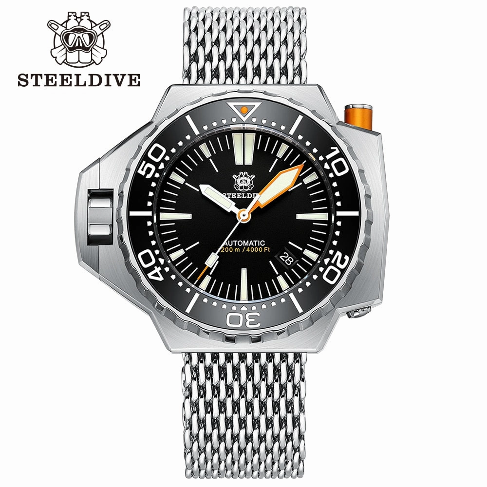 Welcome DealSteeldive SD1969 1200m Professional Diver Watch 
