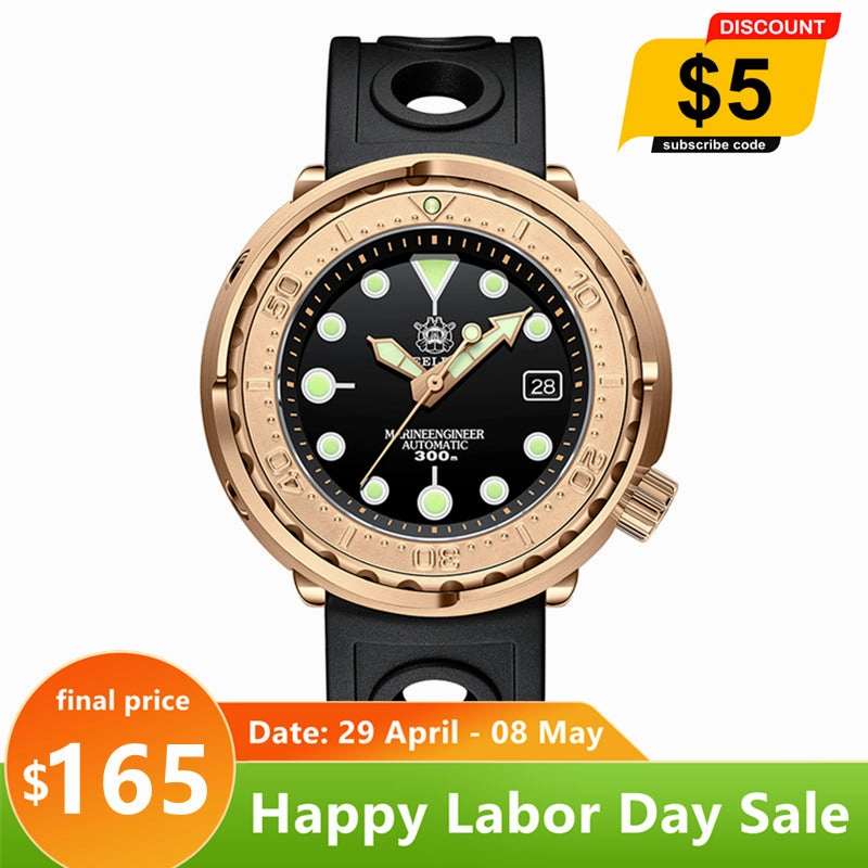 Welcome DealSteeldive SD1975S Bronze Tuna Diver Watch