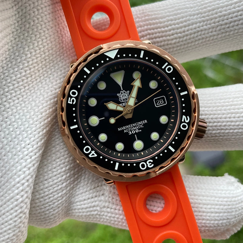 Welcome DealSteeldive SD1975S Bronze Tuna Diver Watch