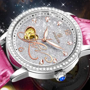 Women's Fashion Waterproof Automatic Mechanical Watch 