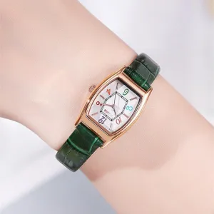 Women's Niche Design Stylish Roman Literal Watch 