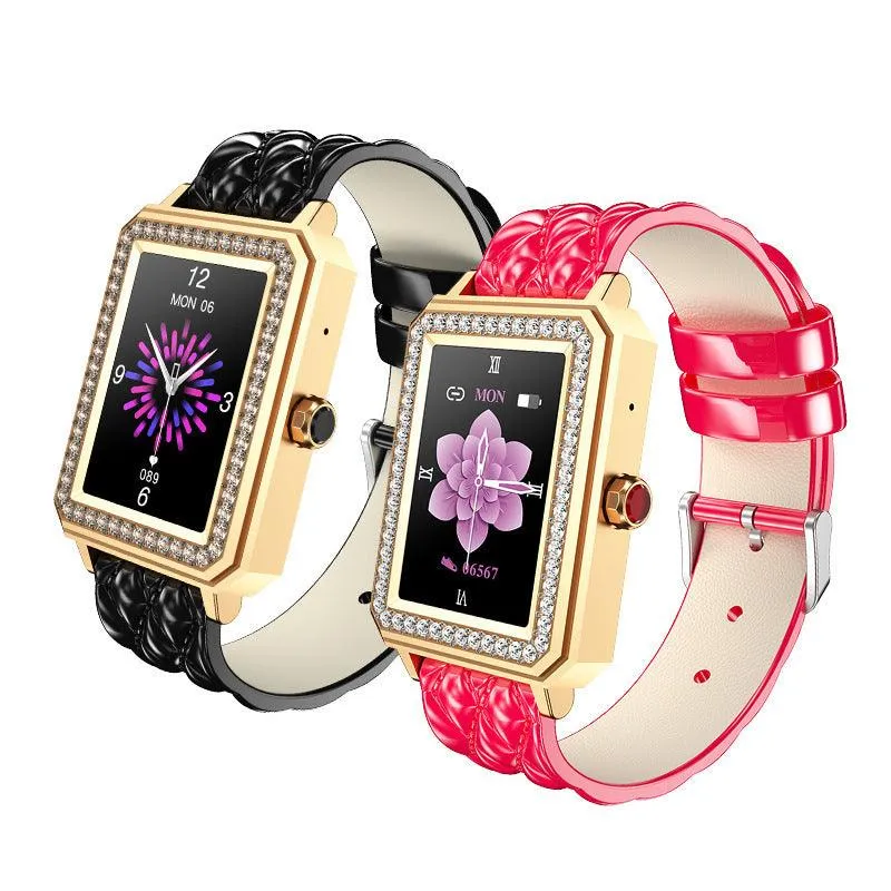 Women's Smart Bracelet Bluetooth Call Heart Rate Measurement 
