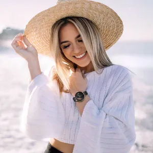 Women's Watch With Creative Mesh Belt 